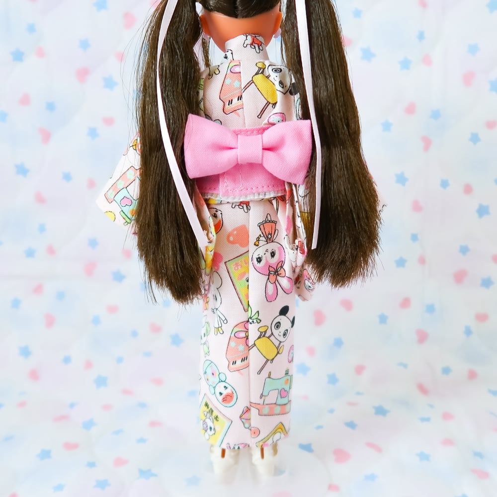 Licca Clothing: Retro Animals Yukata
