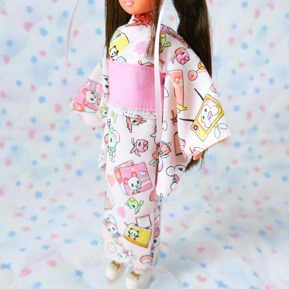Licca Clothing: Retro Animals Yukata