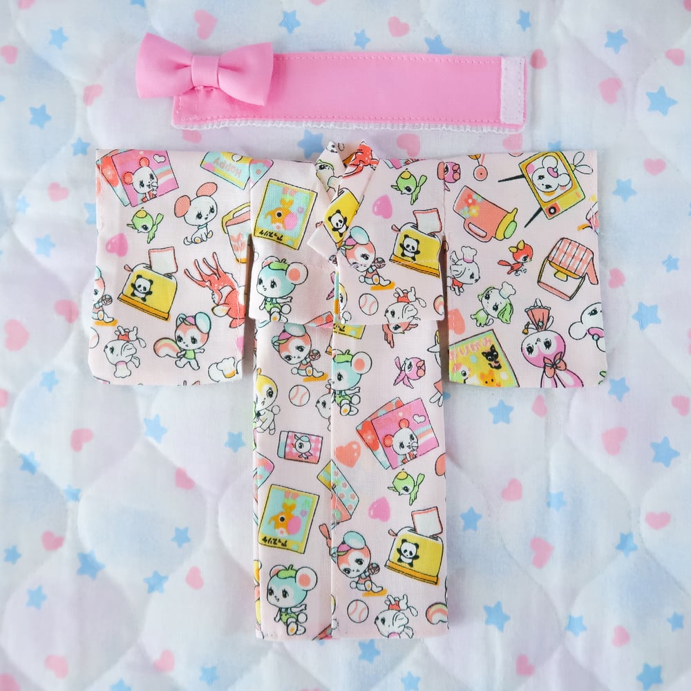 Licca Clothing: Retro Animals Yukata