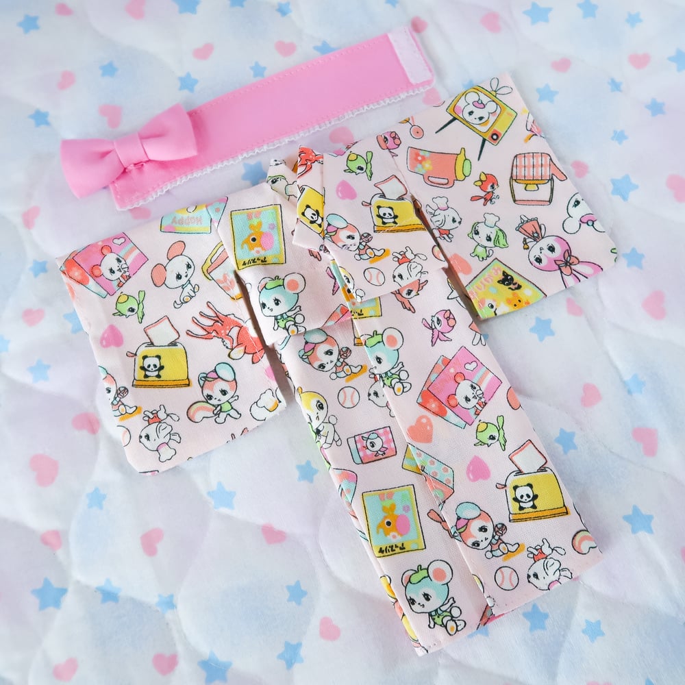 Licca Clothing: Retro Animals Yukata