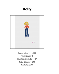Dolly Parton Digital PDF Chart 🦋