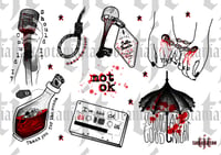 Image 2 of MCR - Sweet Cheers For Sweet Revenge Sticker Pack 