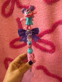 Image 1 of Abby Cadabby Heart pearl Pen