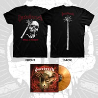 HATEBREED "STILL A THREAT" T-SHIRT + FATAL PARADOX VINYL LP (ON ORANGE MARBLE)