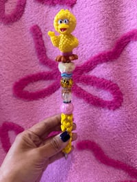 Big Bird Heart Pearl Pen
