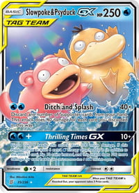 Slowpoke & Psyduck GX - SM - Unified Minds - Near Mint