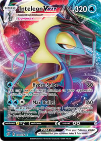 Inteleon VMAX - SWSH02: Rebel Clash - Near Mint