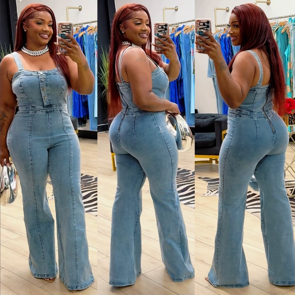 Image of SHAYLA DENIM JUMPER 