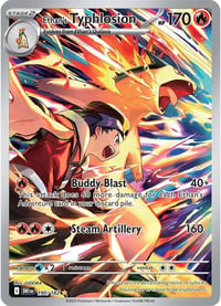 Ethan's Typhlosion - 190/182 - SV10: Destined Rivals - Near Mint