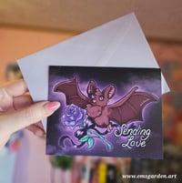 Sending Love 🥀🦇 Sweet and Spooky Greeting Card