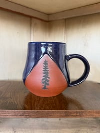 Image 1 of Tree Mug - blue