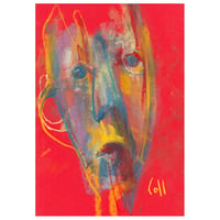 Image 1 of Unreact - Sketchbook Drawing in Soft Pastels on Paper 