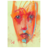 Image 1 of Ellen - Sketchbook Drawing in Soft Pastels on Paper 