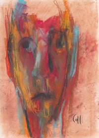 Image 2 of Wallflower - Soft Pastels  on Paper 