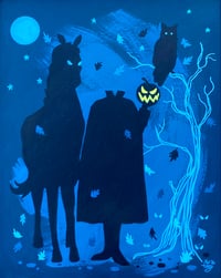 Hollow Blue - 8x10