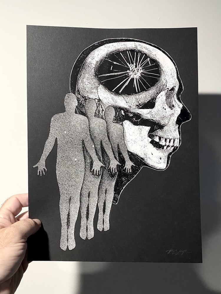 Image of 'echo chamber' original collage