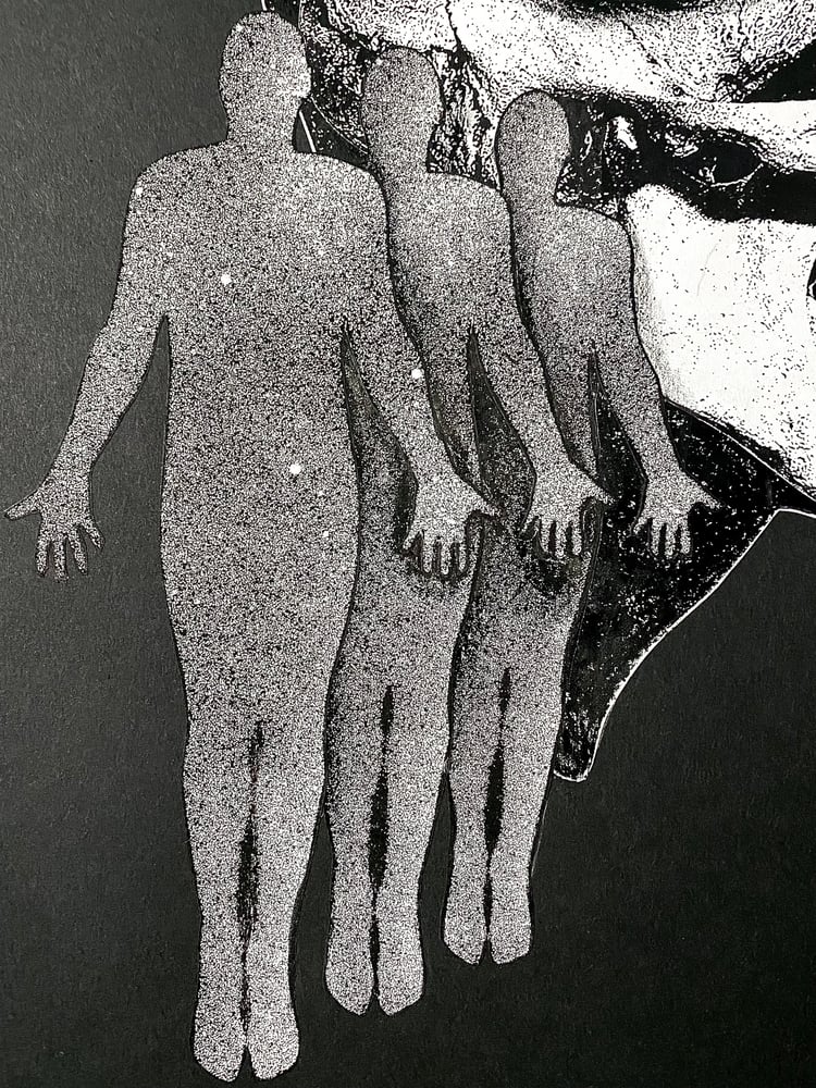 Image of 'echo chamber' original collage