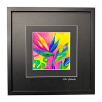 Neon Bird of Paradise Original Painting