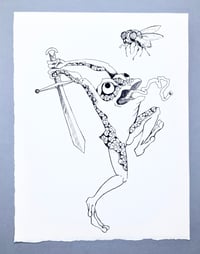 Image 1 of "Toltec Warriors"- "8.5x 11" - High Quality Art Print