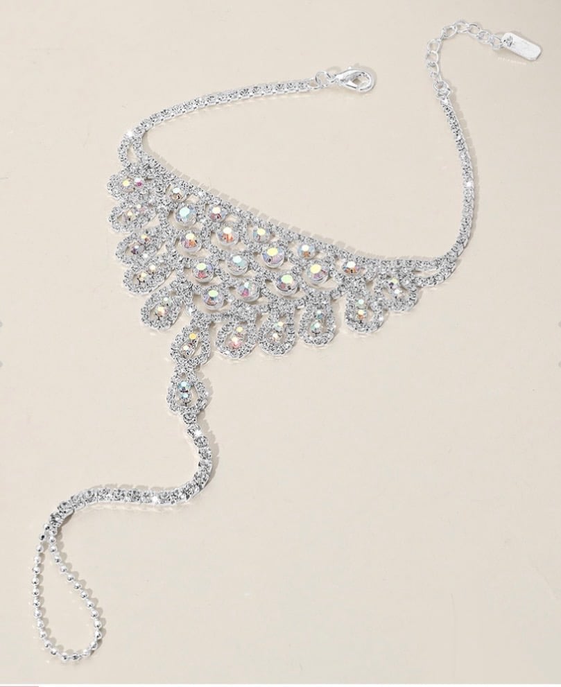 Image of SILVER NET BRACELET 