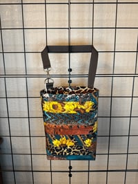 Daisy Leopard Stripes Car Trash Bag (1 of 2)