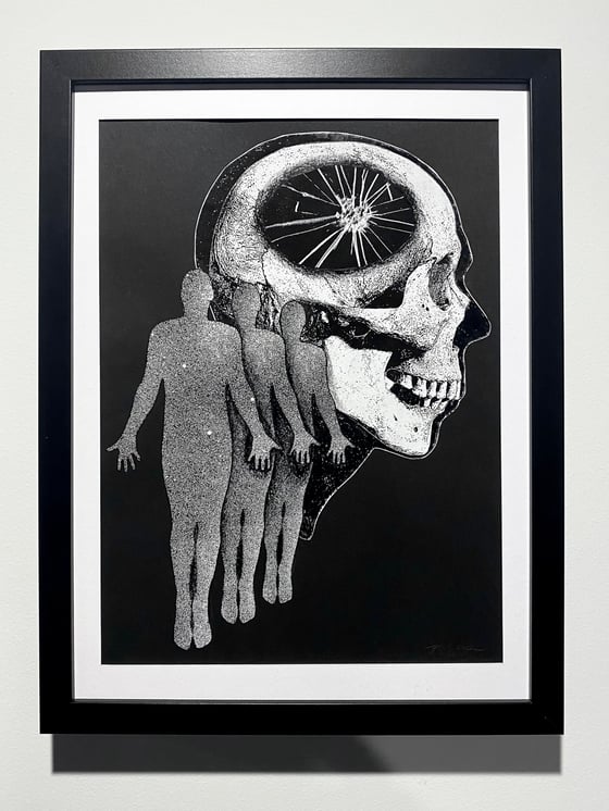 Image of 'echo chamber' original collage