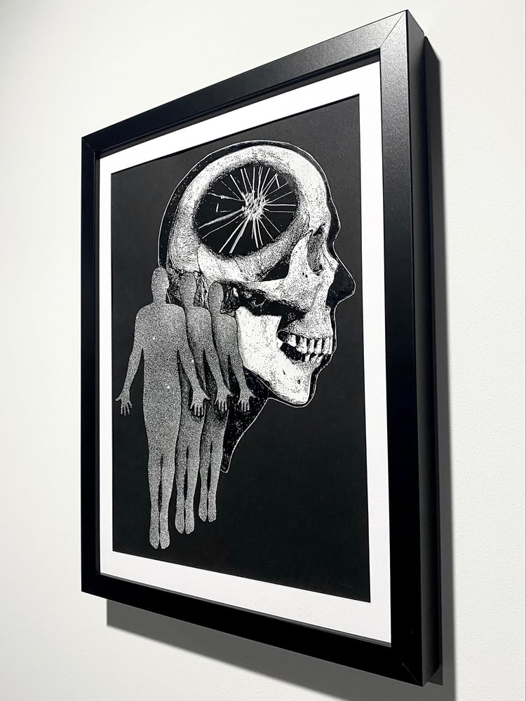 Image of 'echo chamber' original collage