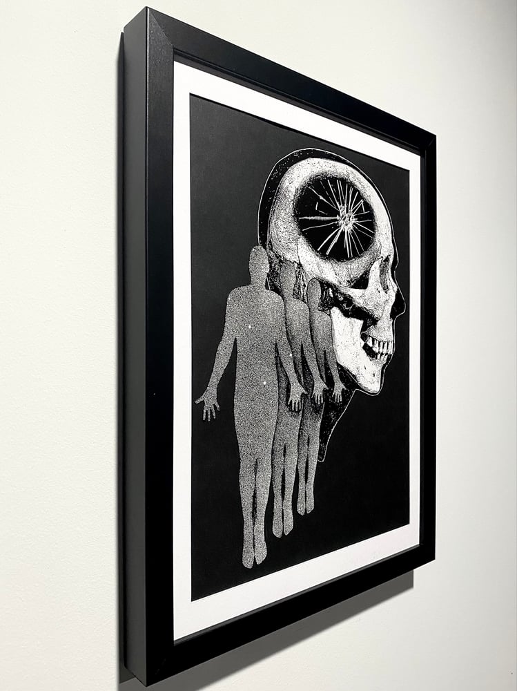 Image of 'echo chamber' original collage