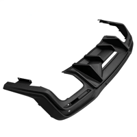 Image 8 of 2024–2026 Ford Mustang Rock Style Matte Black Rear Diffuser Lip – 4-Piece Set