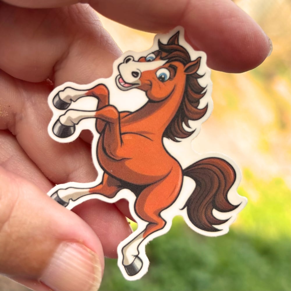 Image of "Fiesty Pony" Temporary Tattoo