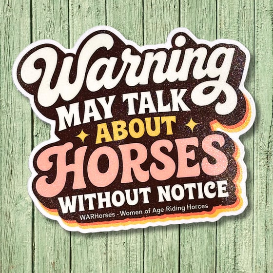 Image of Horse Horse Horse Sticker