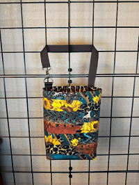 Daisy Leopard Stripes Car Trash Bag (2 of 2)