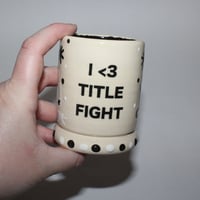 Image 5 of title fight mini cup