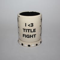 Image 1 of title fight mini cup