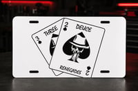 Renegades Aluminum License Plate