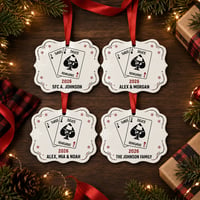 Image 2 of Personalized Renegades 2026 Christmas Ornament