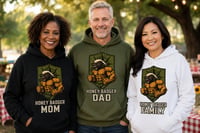 Image 2 of Honey Badgers Adult Family Hoodies