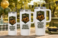 Image 1 of Honey Badgers Family Tumbler Collection