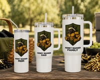 Image 2 of Honey Badgers Family Tumbler Collection