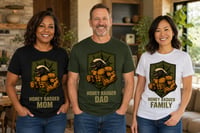 Image 2 of  Honey Badgers Adult Family T-Shirts