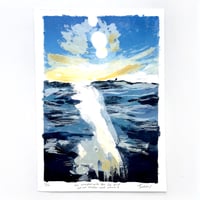 Image 1 of We escaped into the sea and let our troubles wash ashore II