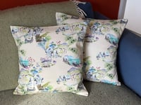 Image 4 of Caithness and Sutherland Toile de Jouy Cushion