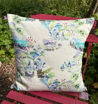 Image 1 of Caithness and Sutherland Toile de Jouy Cushion