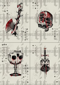 Image 2 of Sleep Token - Take Me Back To Eden inspired Sticker Pack 