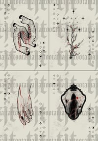 Image 3 of Sleep Token - Take Me Back To Eden inspired Sticker Pack 