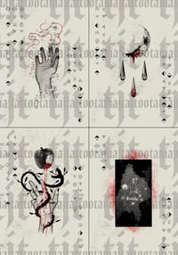 Image 4 of Sleep Token - Take Me Back To Eden inspired Sticker Pack 