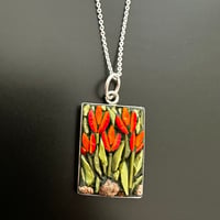 Image 1 of Tulip Portrait Pendant