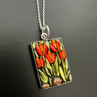 Image 2 of Tulip Portrait Pendant