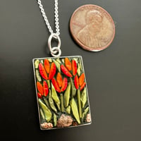 Image 3 of Tulip Portrait Pendant