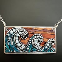 Image 1 of Waves of Portugal Pendant